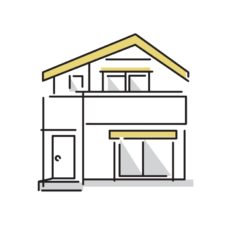 不動産の例(自宅建物)