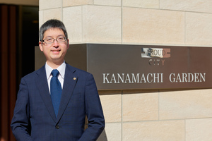 当事務所のあるマンションのエントランス